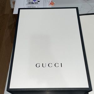 Gucci Box and Shopping bag